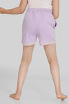 Zivame Girls Looney Tunes Knit Cotton Shorts - Lilac Breeze — thumbnail 4